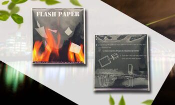 Flash Paper for Magic - Front and Back