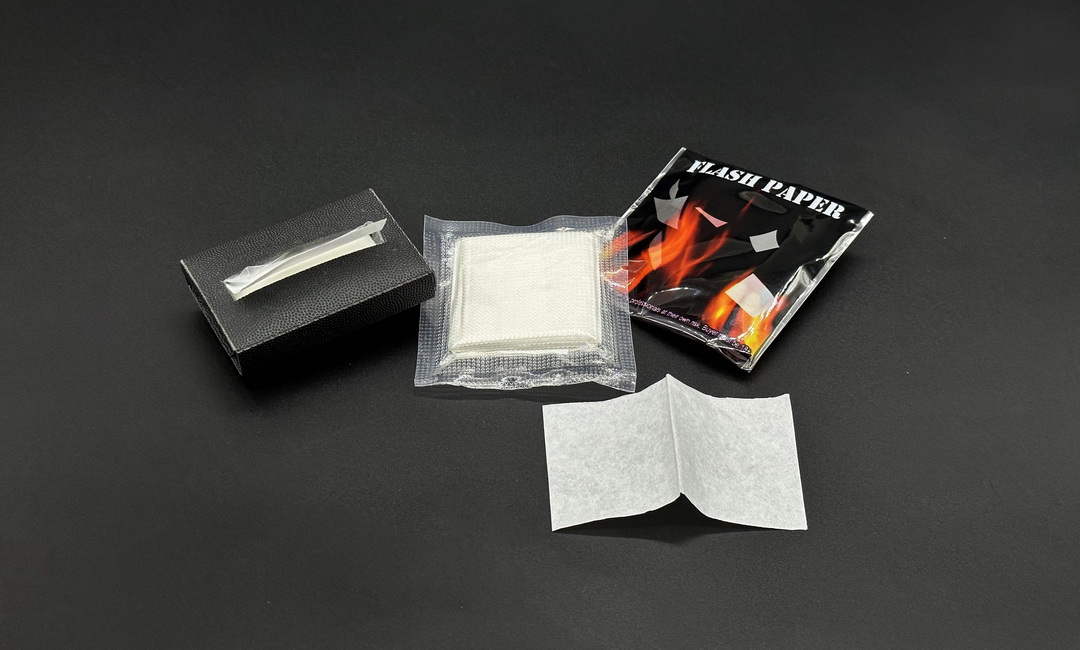Flash paper magician - flash paper vacuum sealed