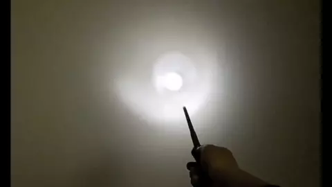Harry Potter fireball wand - lighting up different colors 
