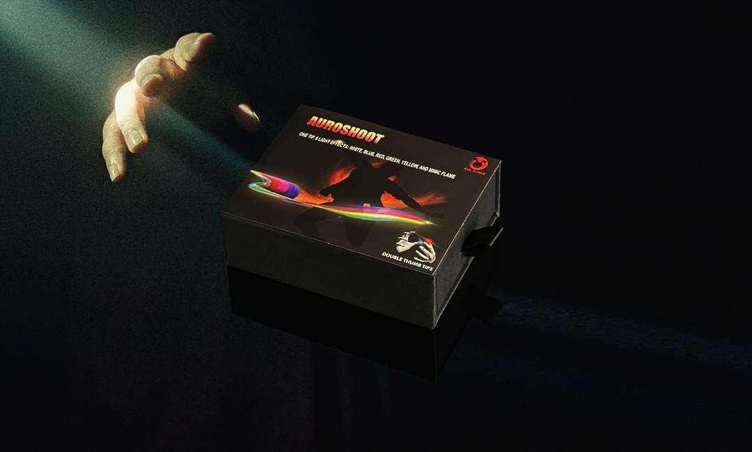 Auroshoot box with the mimic flame effect