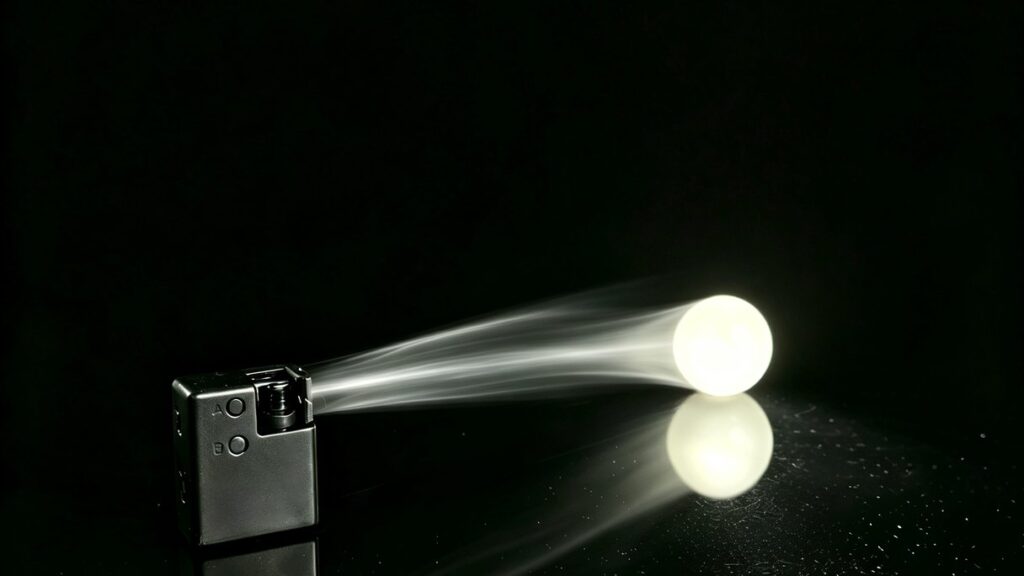 Invisible thread reel in a continuous pull
